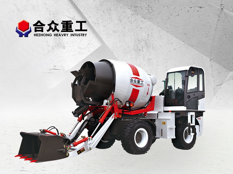 2.0m³ self-feeding mixer truck